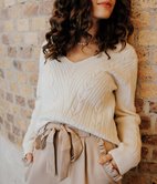 Pull torsadé Juliette