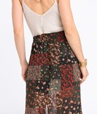 Jupe longue à boutons Nolwenn