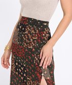 Jupe longue à boutons Nolwenn