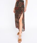 Jupe longue à boutons Nolwenn