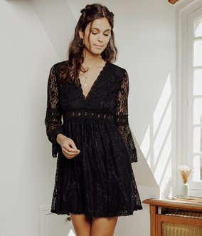 Robe dentelle Effy