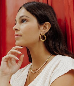 Boucles en acier inoxydable Enora
