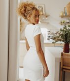 Robe cache-coeur Kheira