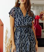 Robe Leafy cache-coeur