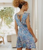 Robe cache-coeur Lise