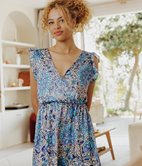 Robe cache-coeur Lise