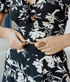 Bague en acier inoxydable Célia