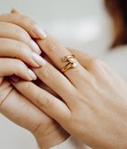 Bague en acier inoxydable Sonia