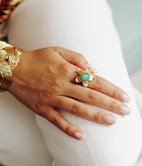 Bague en acier inoxydable Elsa