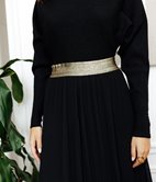 Jupe longue Mery plissée