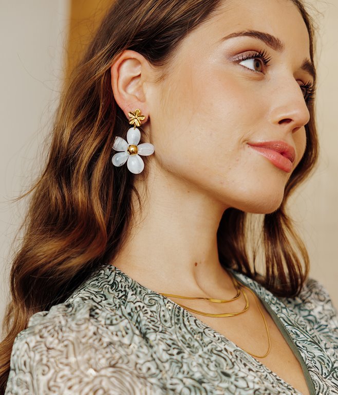 Boucles en acier inoxydable Carina