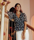 Top Palmita cache-coeur