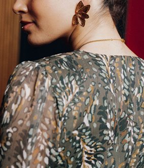 Boucles en acier inoxydable Louise