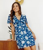 Robe Mia corset fleurie