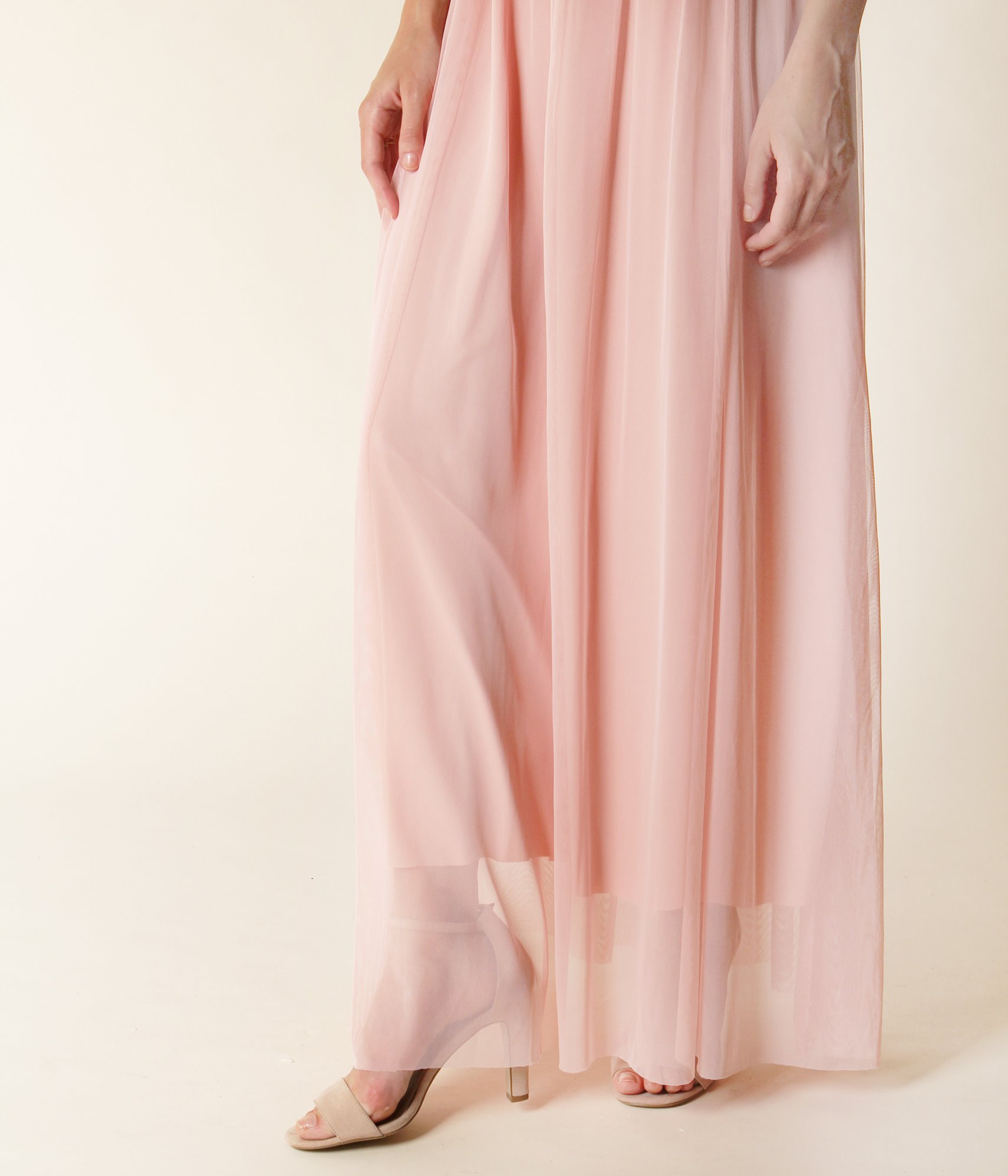 Robe Longue En Tulle 1900€ Rose Edji 7605