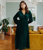 Robe longue Yumi plissée