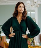 Robe longue Yumi plissée