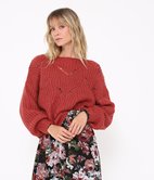 Pull en maille ajourée
