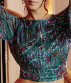 Blouse imprimée Alma