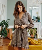 Robe Carole cache-coeur