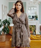 Robe Carole cache-coeur