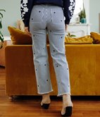 Jean Kate coeurs brodés