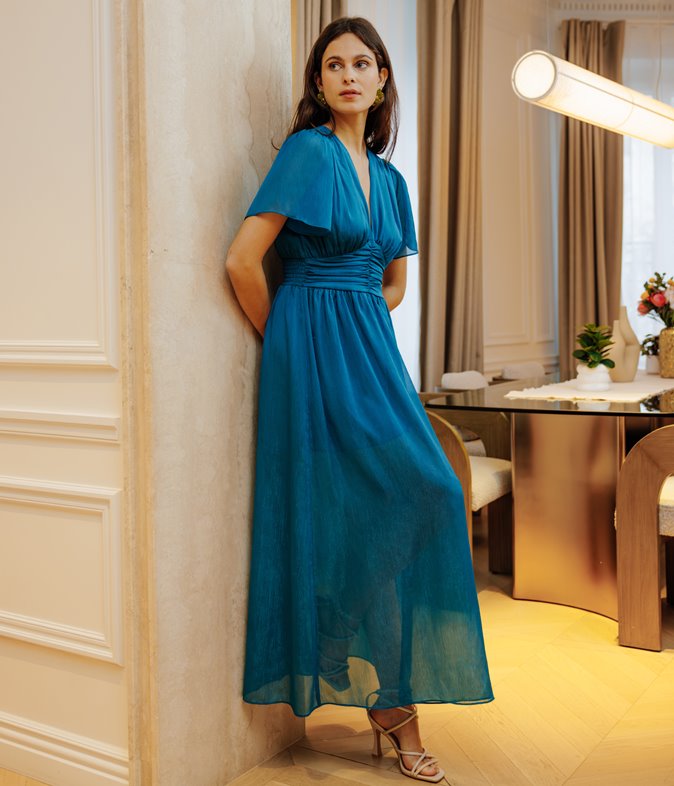 Robe longue Leana corset