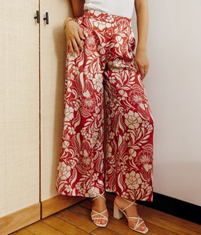 Pantalon large Alba