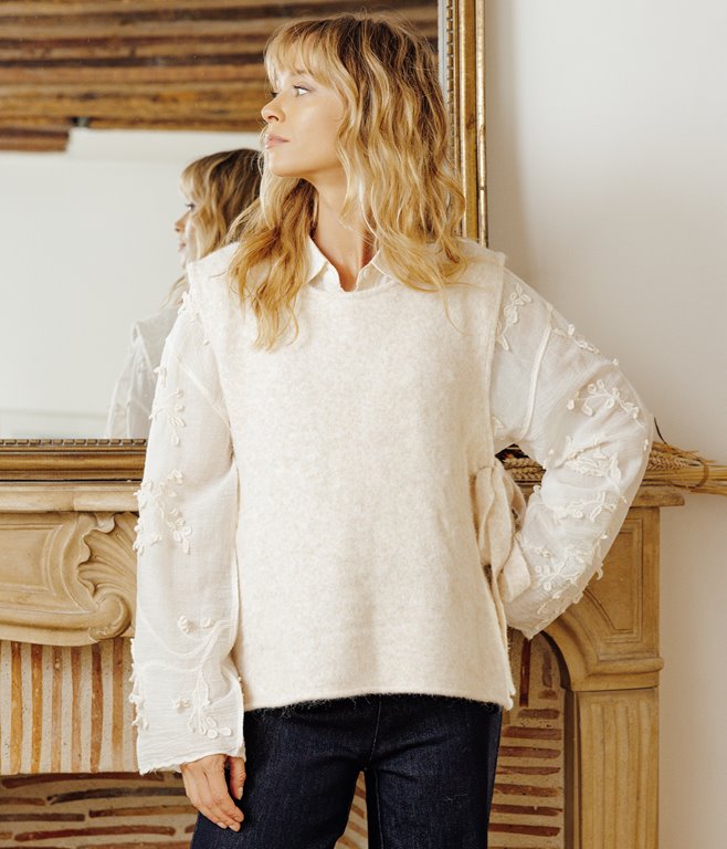 Pull sans manches Jordi