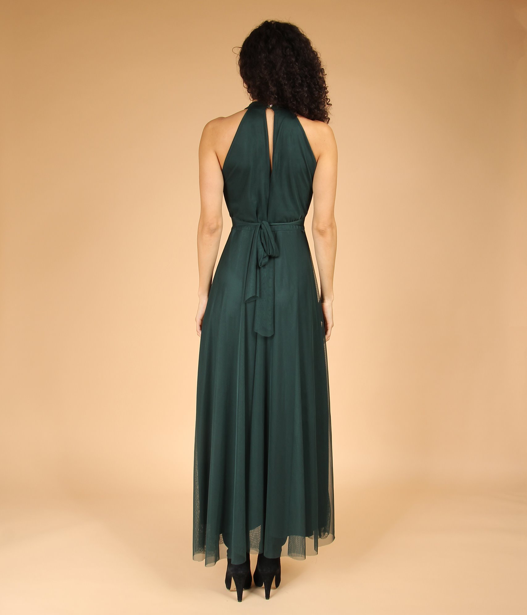 tulle robe long