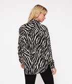 Chemise à poches zébrée