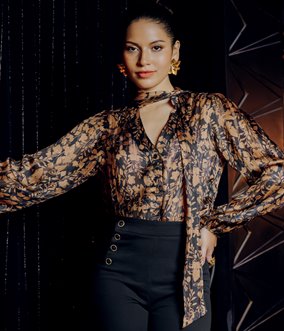 Blouse Gabie lavalliere