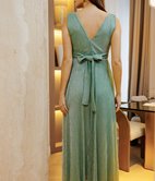 Robe longue Doroty cache-coeur