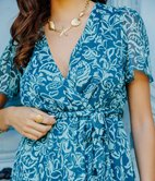 Robe Esther cache-coeur