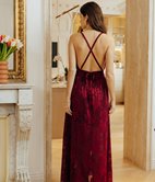 Robe longue Camille dos nu