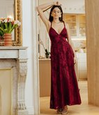 Robe longue Camille dos nu