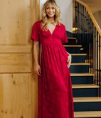 Robe longue Serena corset