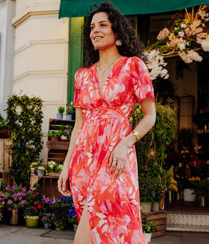 Robe longue Austine corset