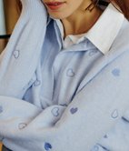 Pull chemise Marshall coeurs