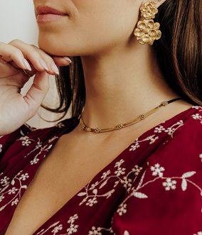 Boucles en acier inoxydable Garance