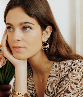 Boucles en acier inoxydable Mia