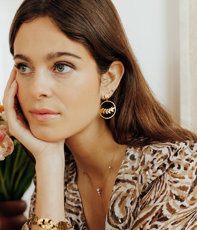 Boucles en acier inoxydable Mia