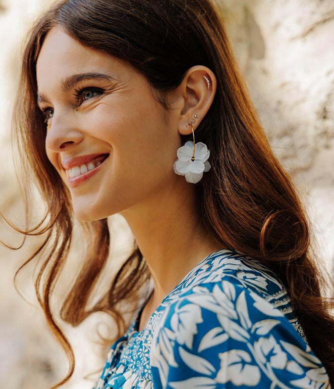 Boucles en acier inoxydable Ophelie