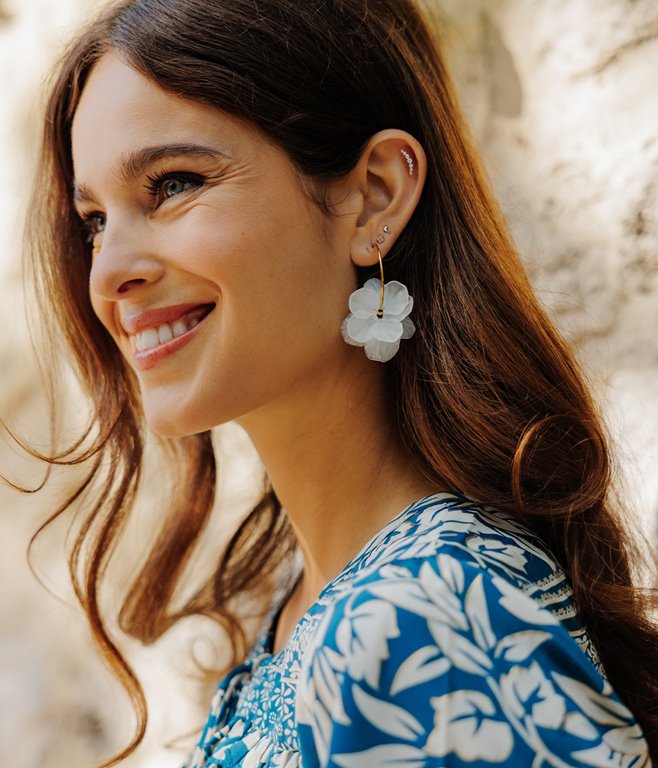 Boucles en acier inoxydable Ophelie