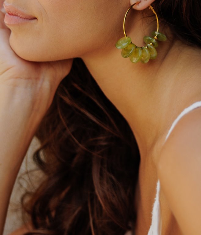 Boucles en acier inoxydable Hayley