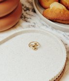 Bague en acier inoxydable Mia