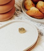 Bague en acier inoxydable Nour