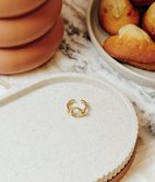 Bague en acier inoxydable Jasmina