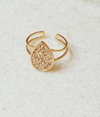 Bague en acier inoxydable Amina