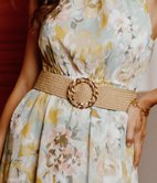 Ceinture Cami en raphia